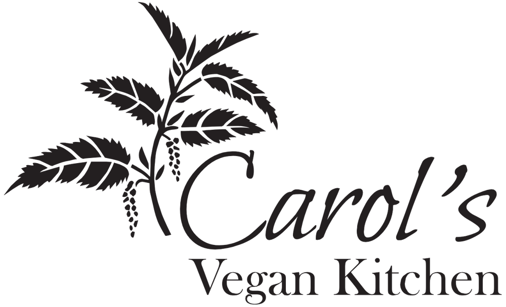 Carol's vegan kitchen logo