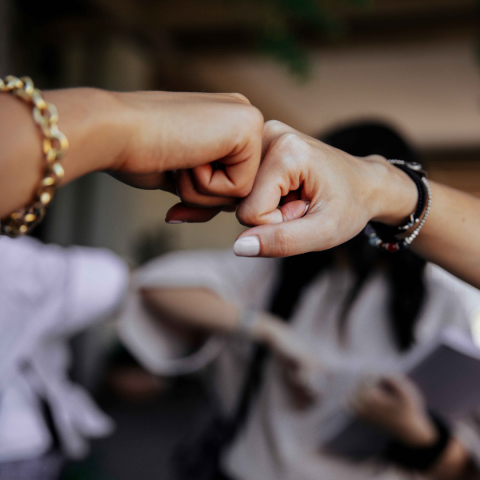 fist bump
