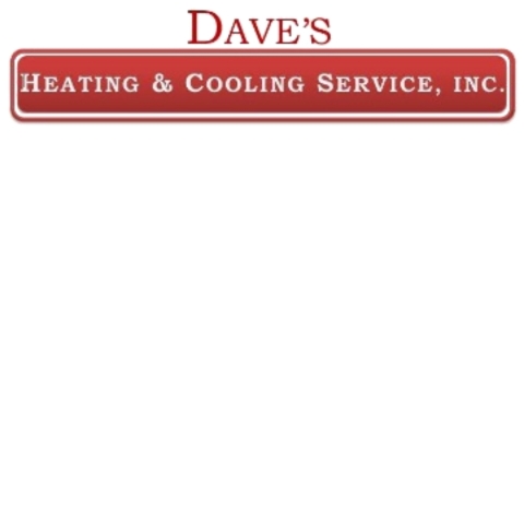 logo reading Dave's heating & cooling service