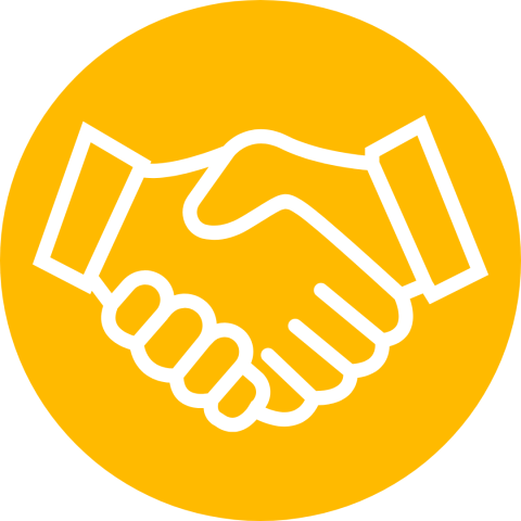 icon of shaking hands